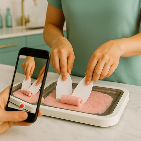 La Tabla de helados viral que convierte tu cocina en la heladería más creativa del mundo.