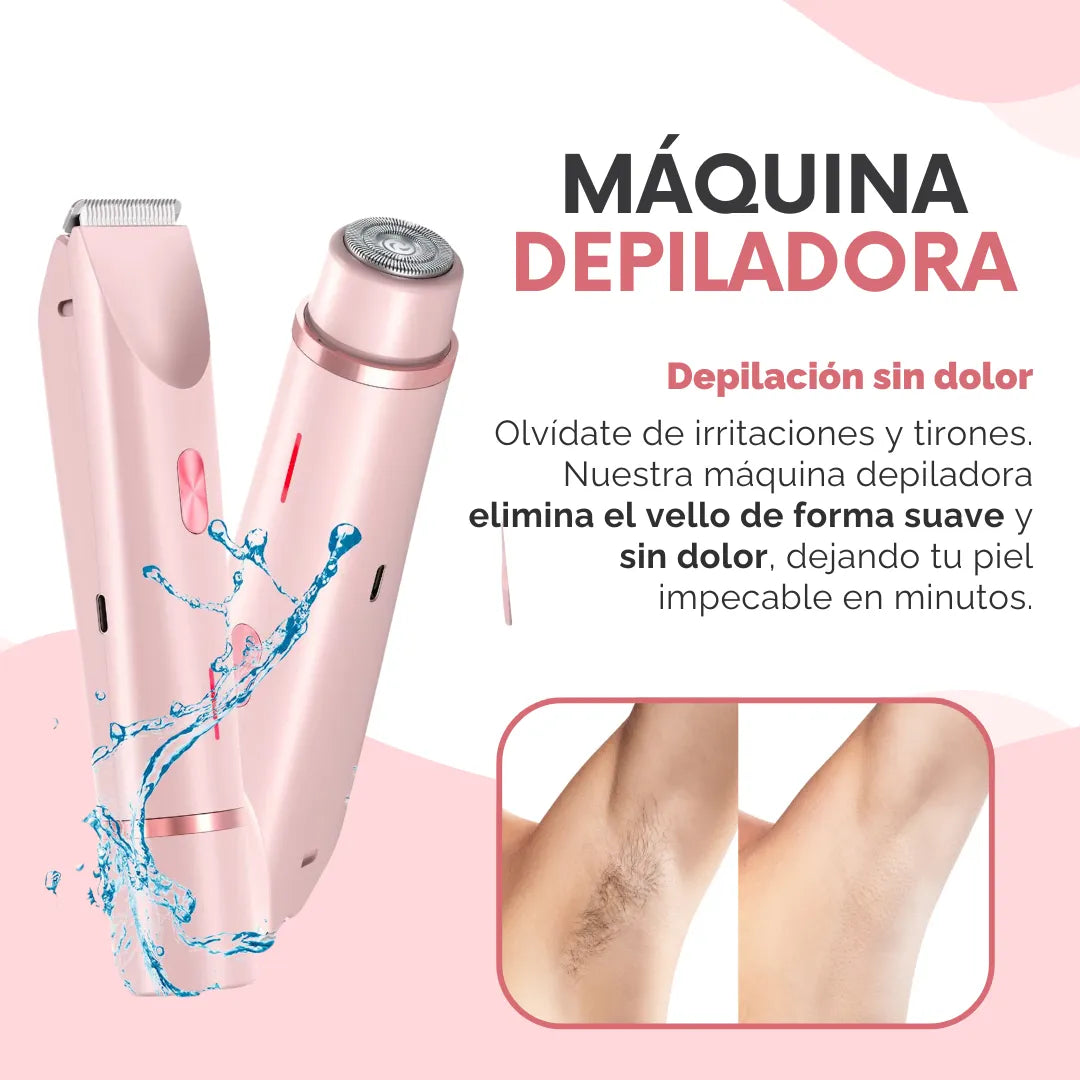 Depilación íntima sin irritación, cortes ni molestias