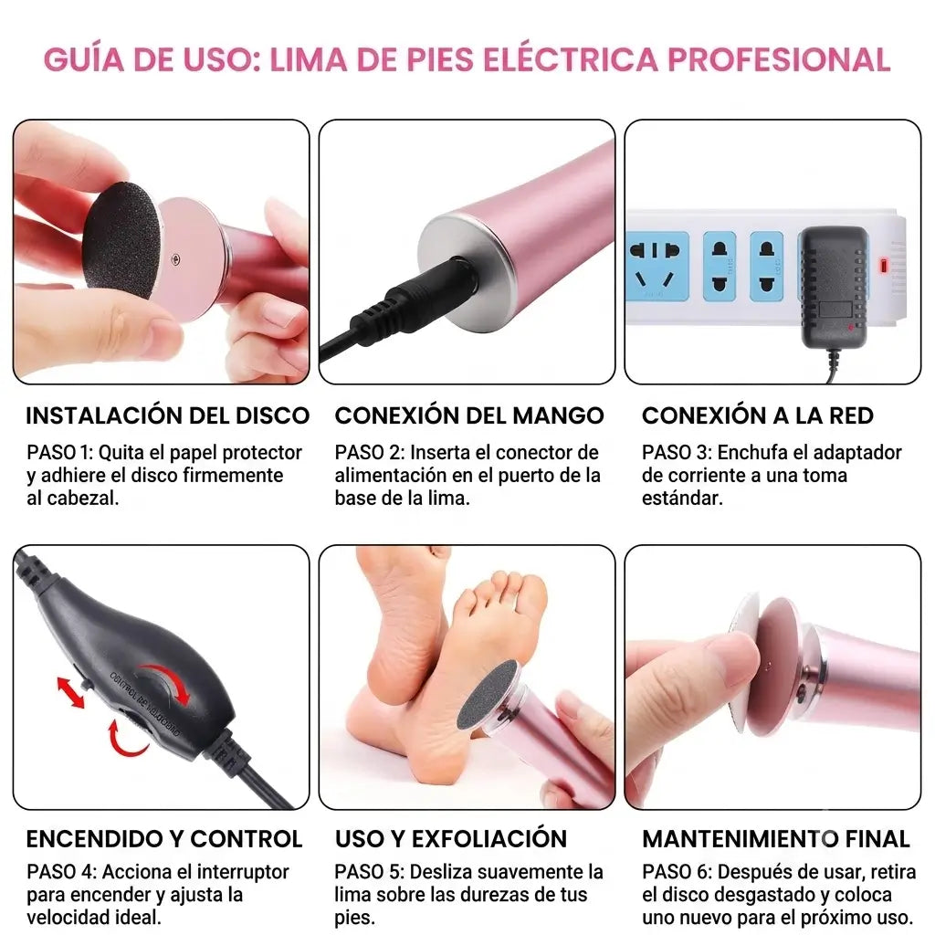 Removedor de Callos Eléctrico Pro