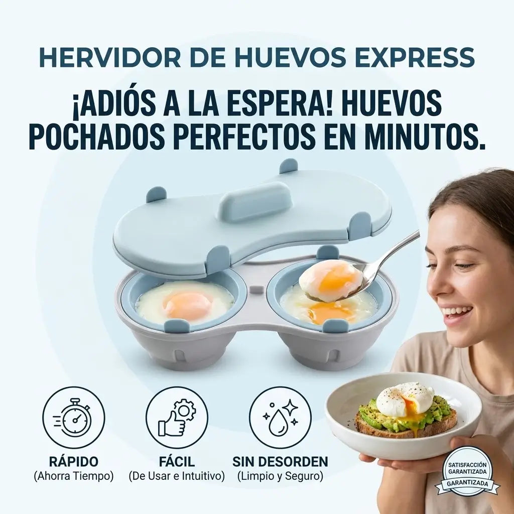Hervidor de Huevos para Microondas