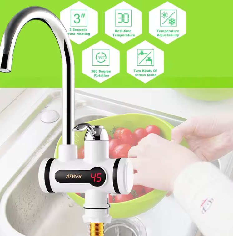 🔥 Agua caliente al instante en tu cocina, sin instalaciones costosas