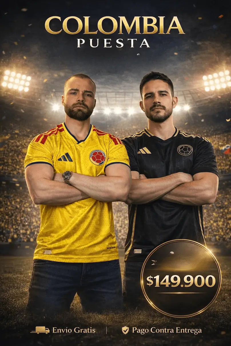 Camisa Colombia: Asegura la tuya hoy y prepárate para la envidia de todo el parche.