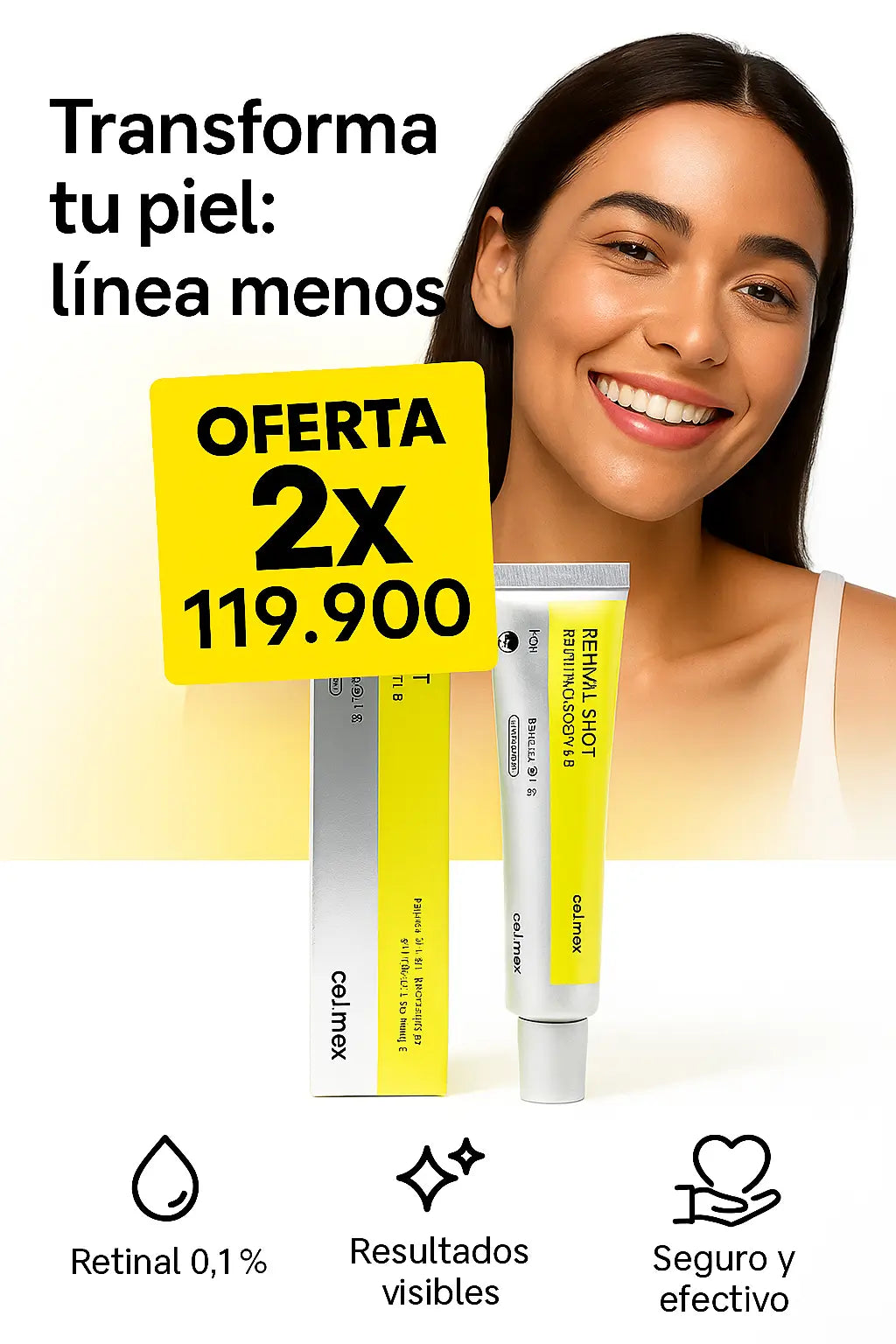 Celimax Retinal Shot - Renueva tu piel desde dentro