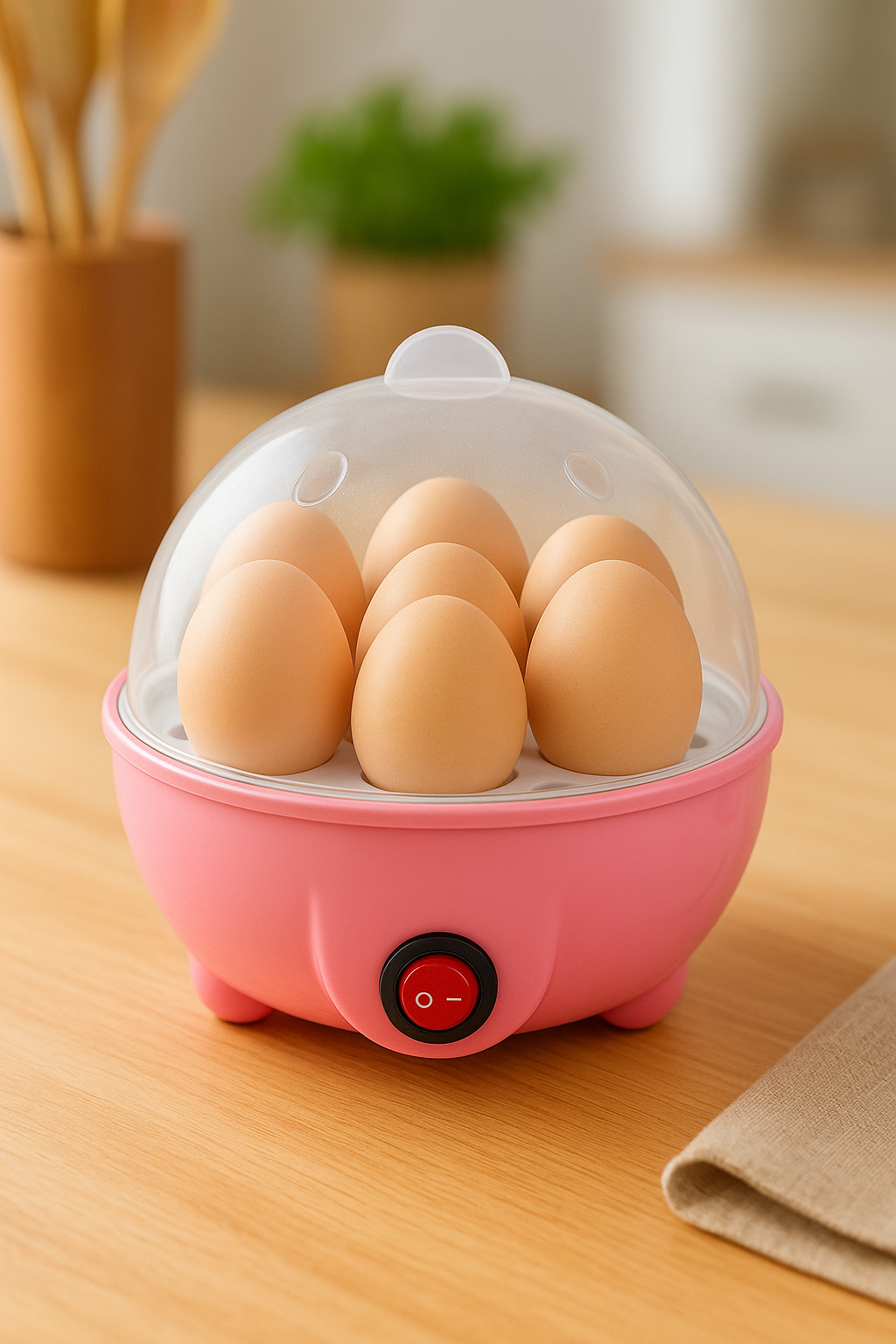 Hervidor De Huevos Electrico 7 Puestos