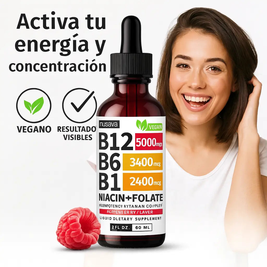 VYTAL B ⚡ Activa Tu Mente y Tu Cuerpo con Cada Gota