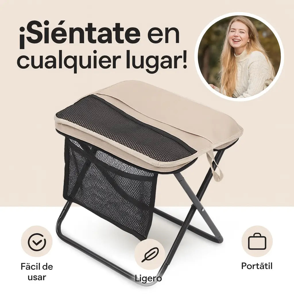 Silla plegable en Acero