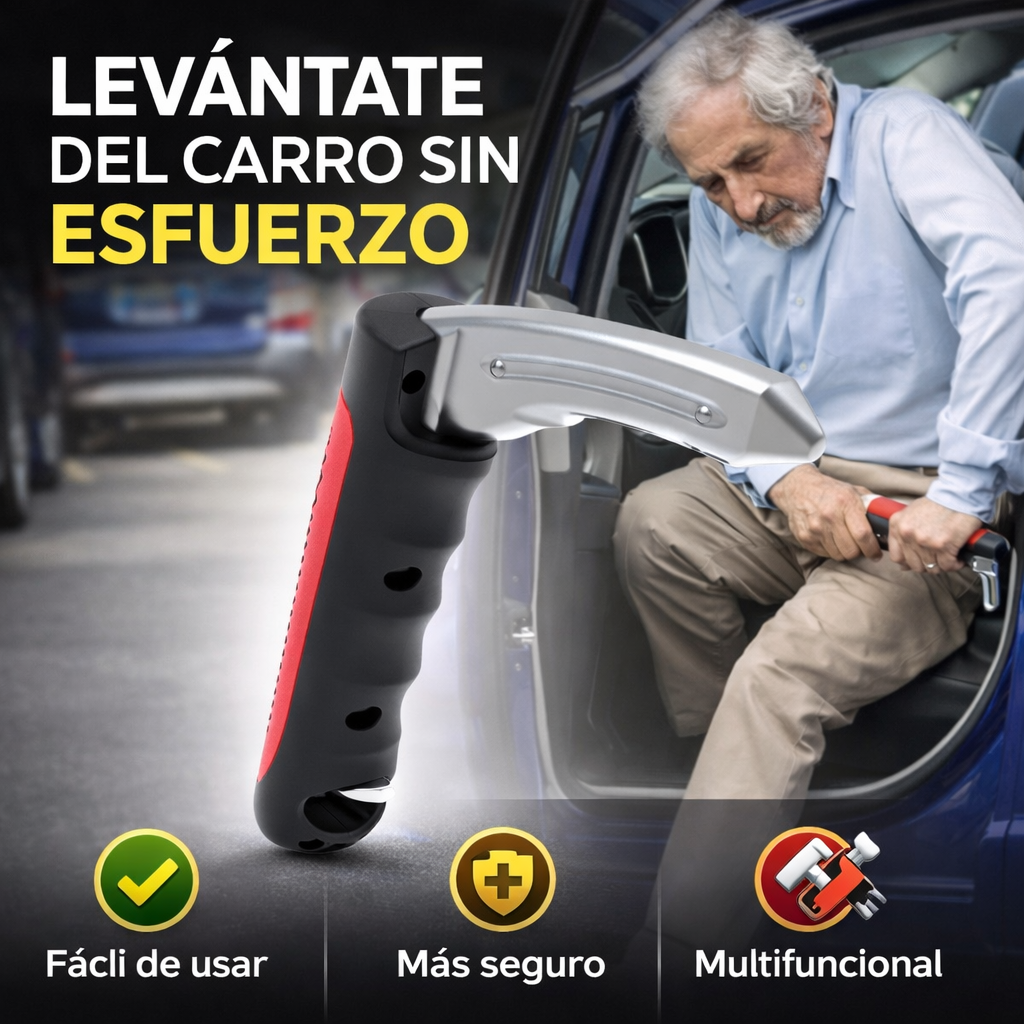 👉 Entra y sal de tu auto con más estabilidad y confianza en segundos I BASTON MULTIFUNCIONAL PARA AUTOMOVIL