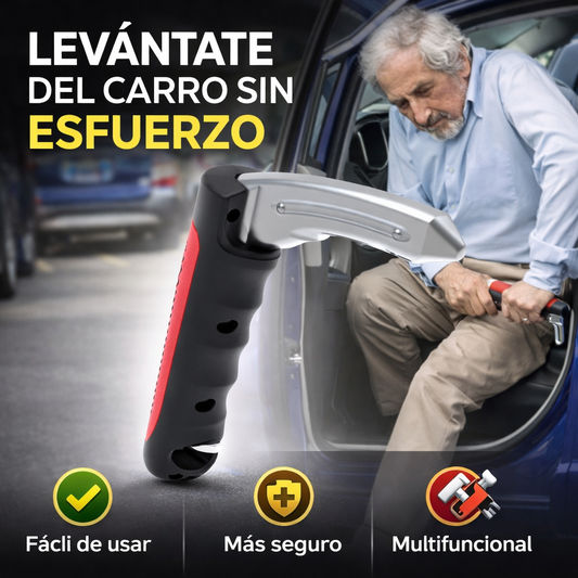 👉 Entra y sal de tu auto con más estabilidad y confianza en segundos I BASTON MULTIFUNCIONAL PARA AUTOMOVIL