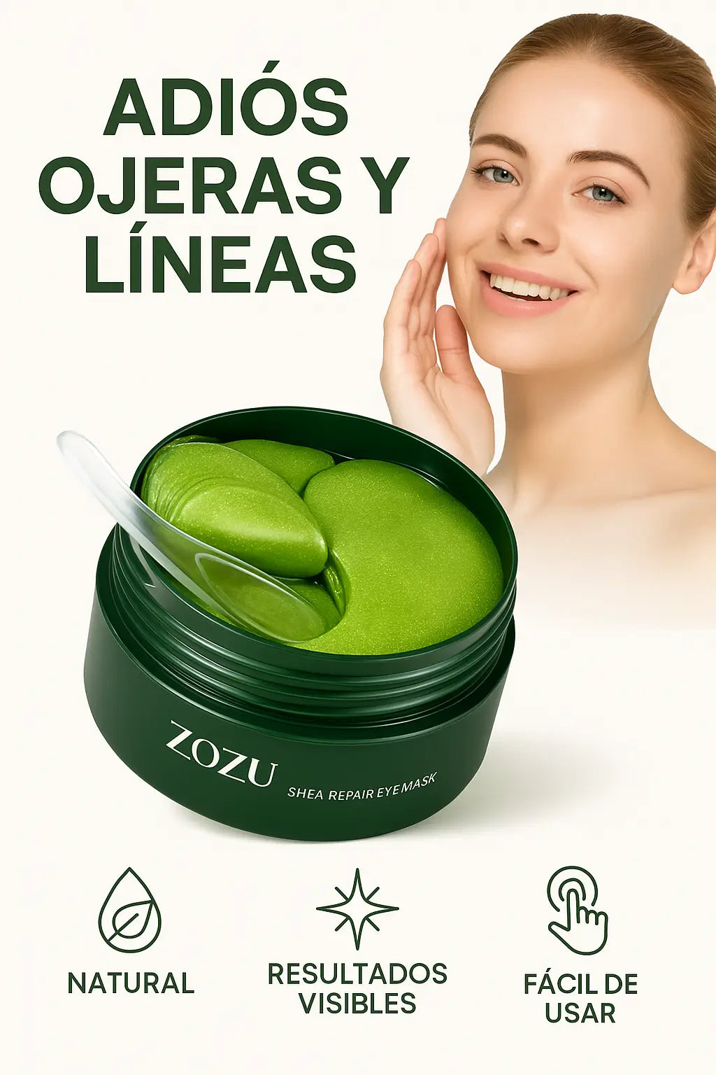 💚 Parches de Colágeno y Aguacate – Dale a tu mirada el descanso que merece