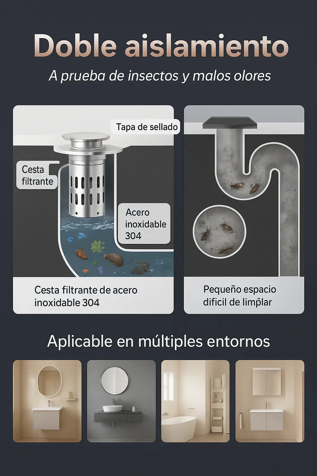 Tapón De Lujo 2 en 1