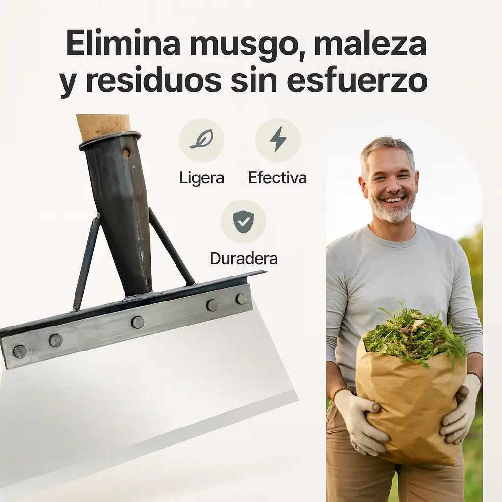 SteelEdge™ – La pala de acero inoxidable que no se oxida ni se dobla, para jardín y limpieza exterior.