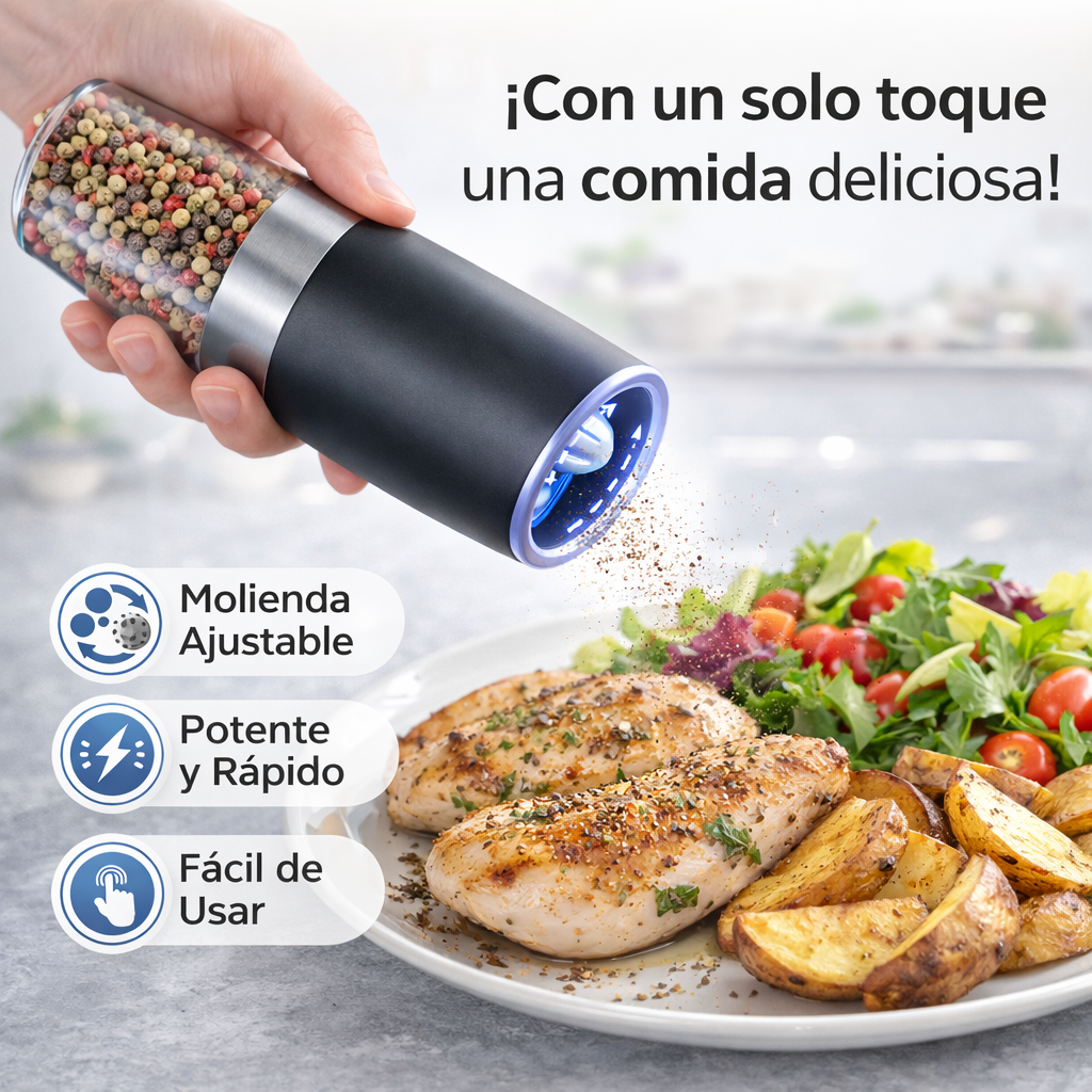 El molinillo eléctrico que transforma tu forma de cocinar todos los días