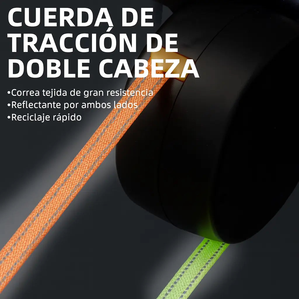 Correa Dual 360°: Pasea a tus 2 Peludos sin Enredos + Kit Nocturno
