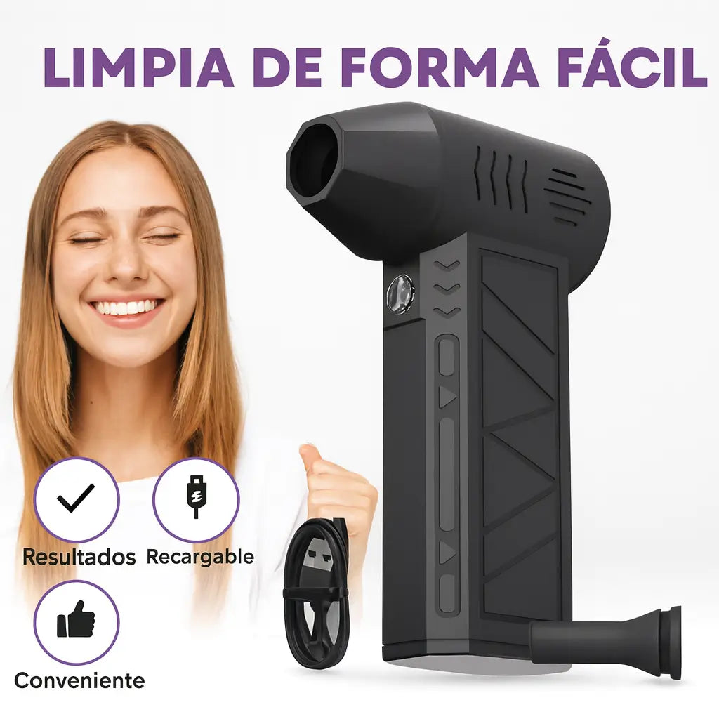 Air Duster Pro: La potencia industrial que cabe en tu bolsillo.