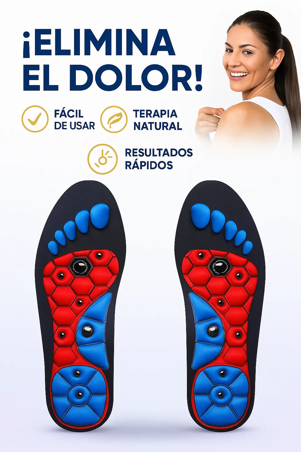 Plantillas Magnéticas de Confort y Relajación para tus pies