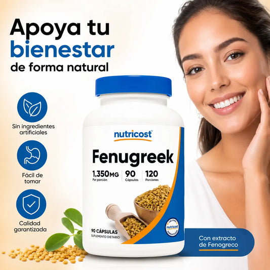 🌿 Fenogreco — Apoyo Digestivo, Energía y Bienestar