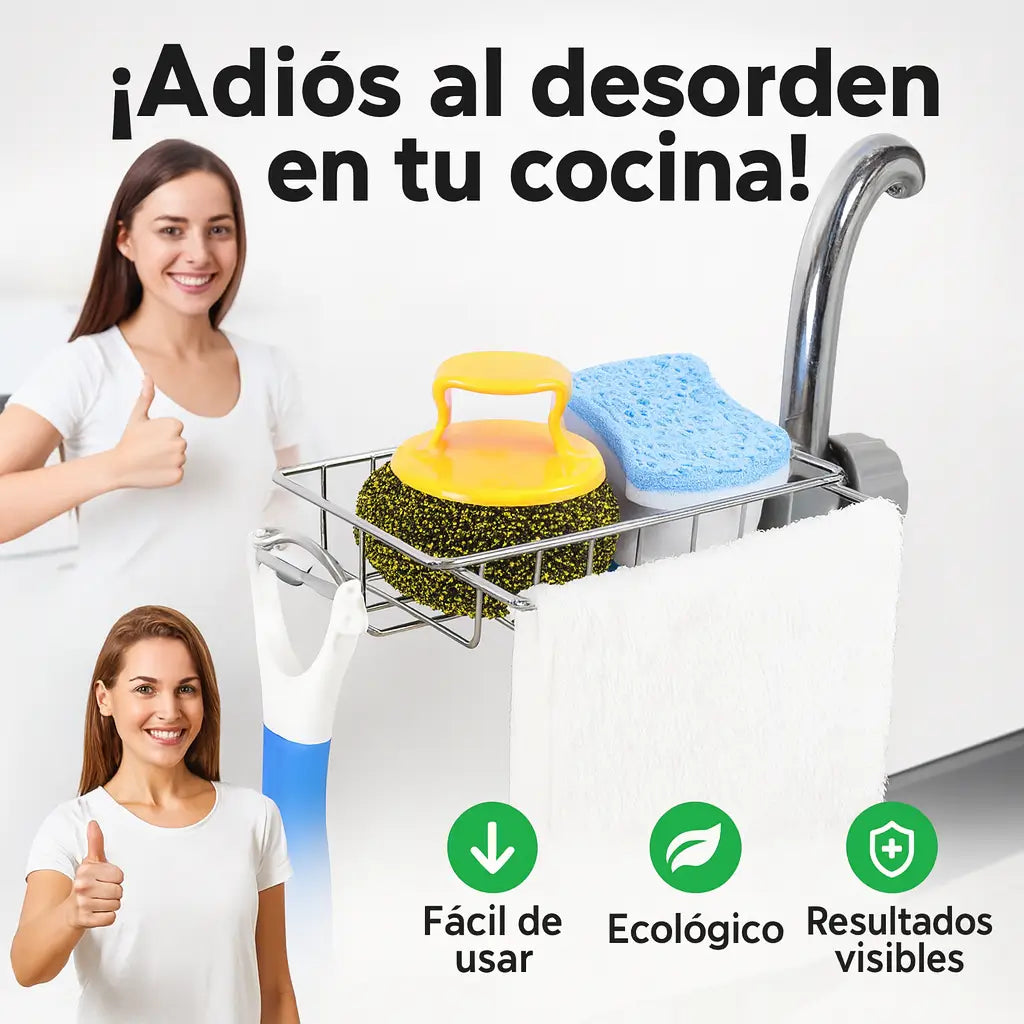 Organiza tu Cocina en Segundos con el Soporte de Grifo Premium