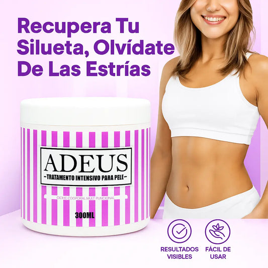 Crema Adeus 5-en-1®: Moldea, reafirma y transforma tu piel