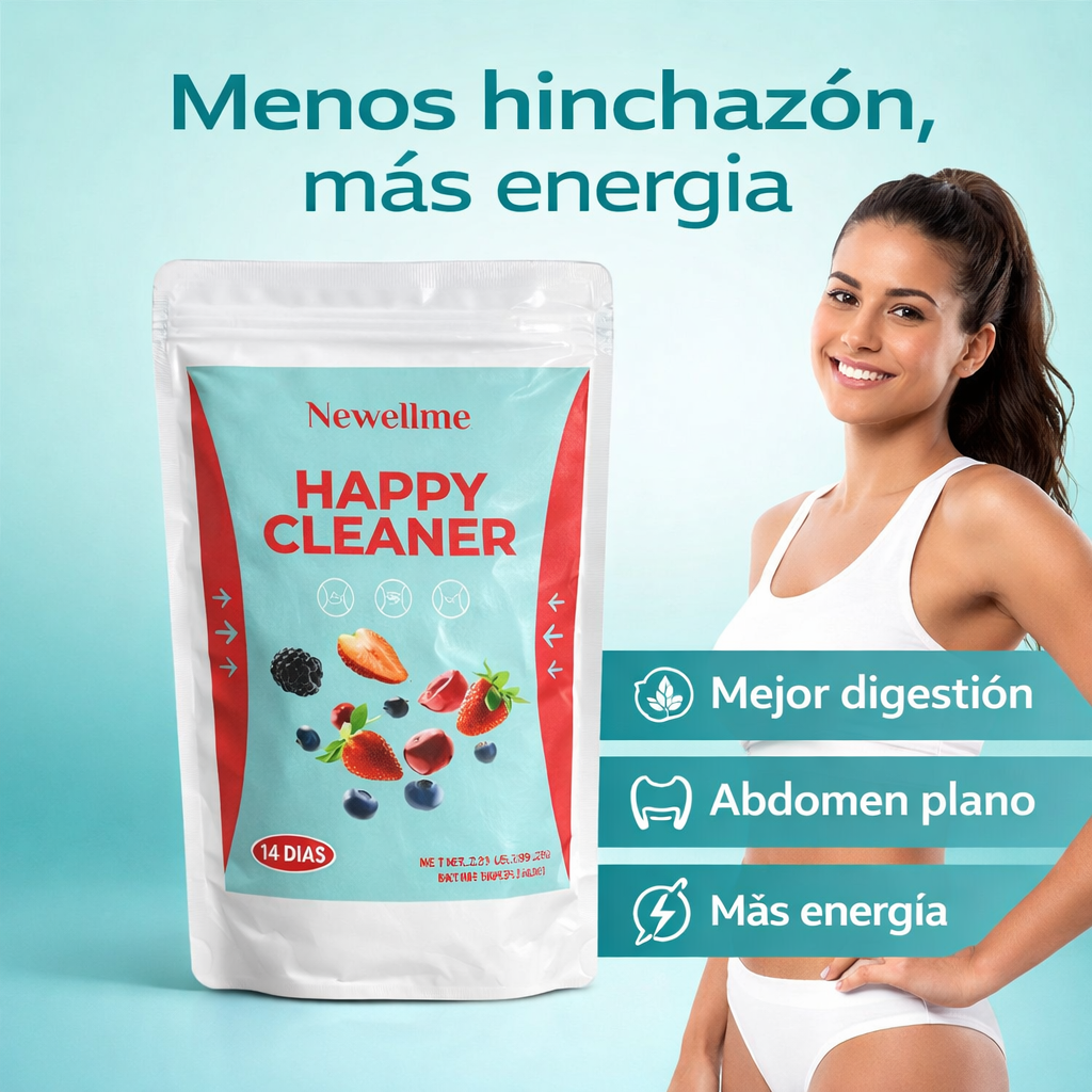 Happy Cleaner – Energía, Digestión y Bienestar en Cada Vaso