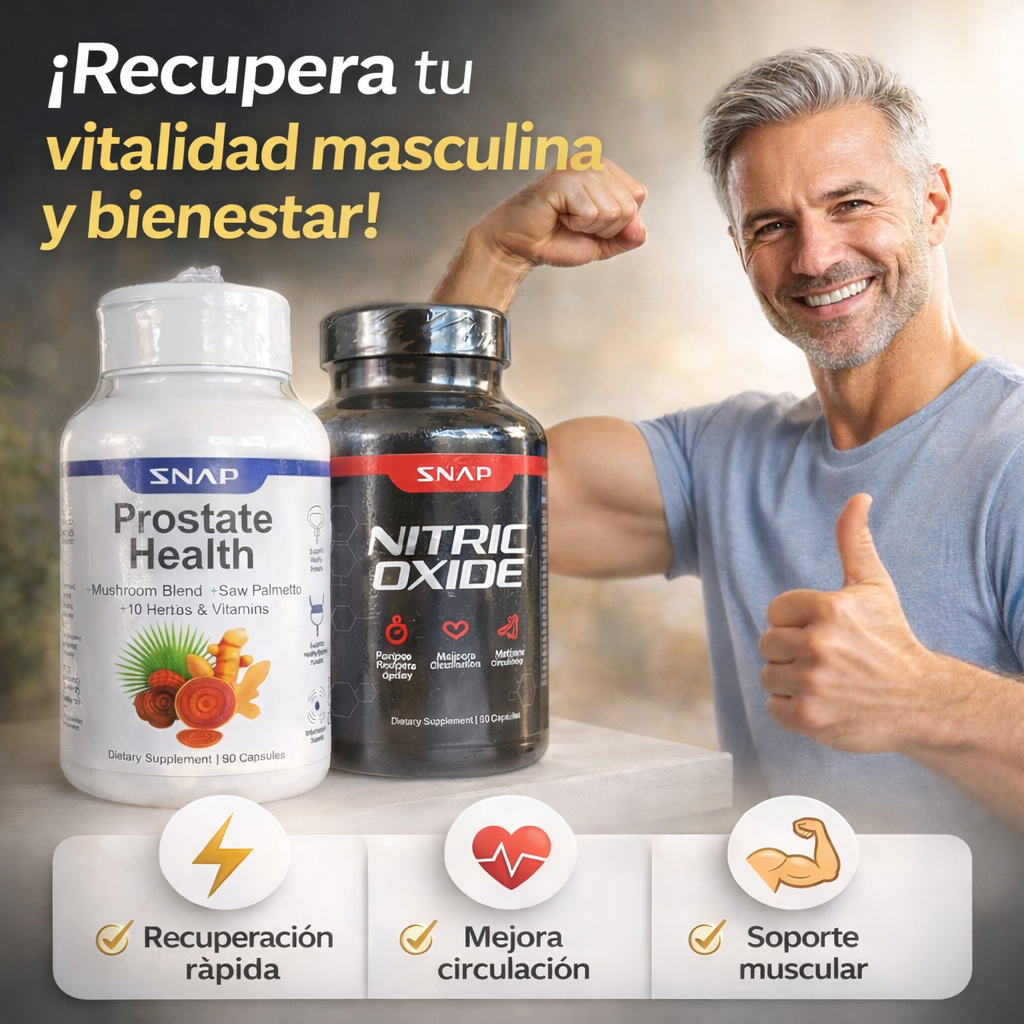👉 El combo diario que apoya la salud prostática y el rendimiento masculino
