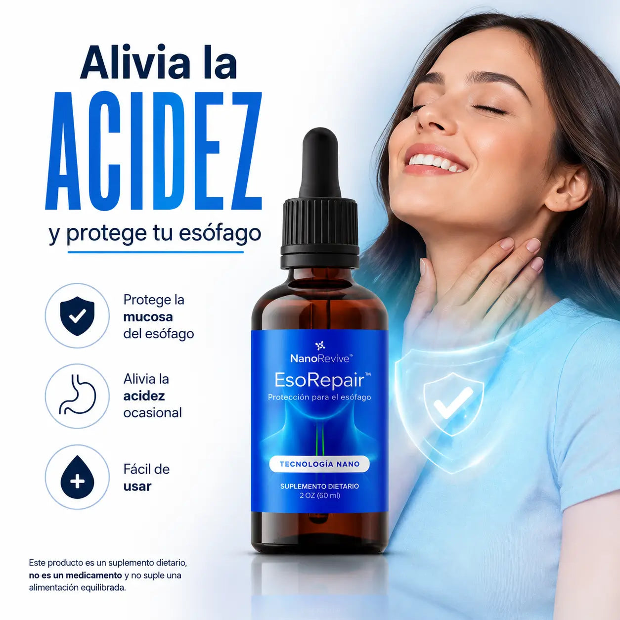EsoAlivio 🧪 Fórmula Nano de Protección Esofágica
