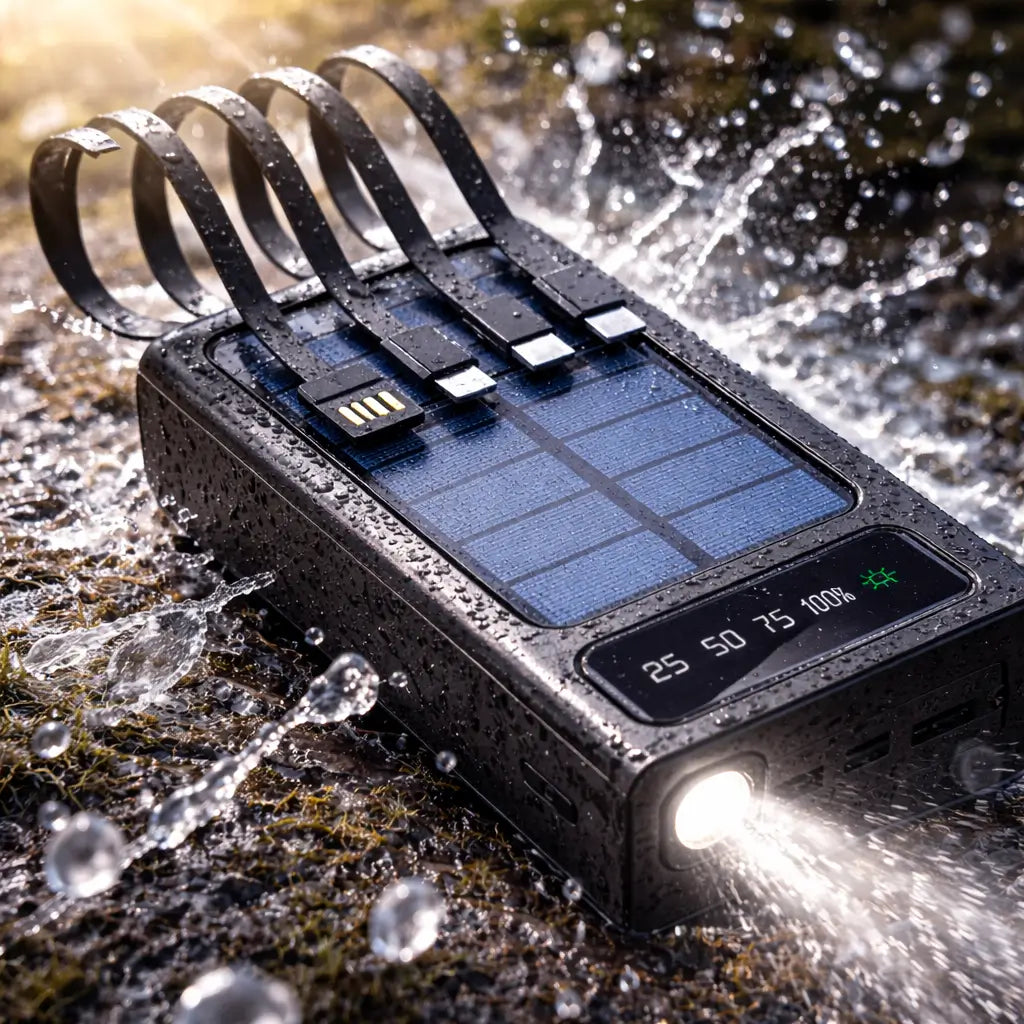 El Power Bank Solar de Grado Táctico que Nunca te Deja a Oscuras.