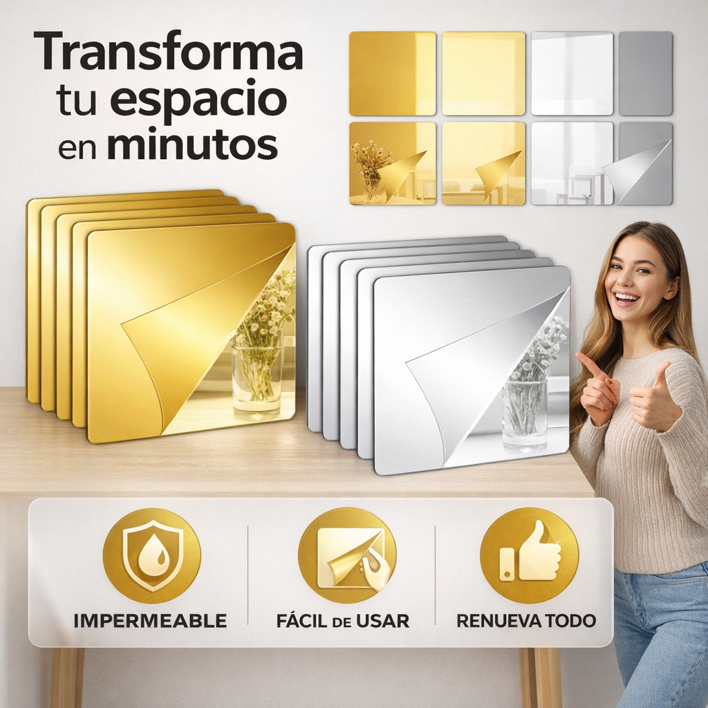 KIT X20 Espejos Adhesivos