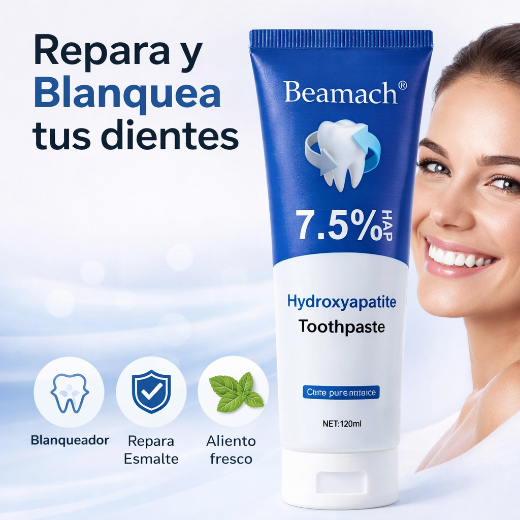 💎 Mejora la apariencia de tus dientes desde el primer cepillado I Whitening Hydroxyapatite 120ML