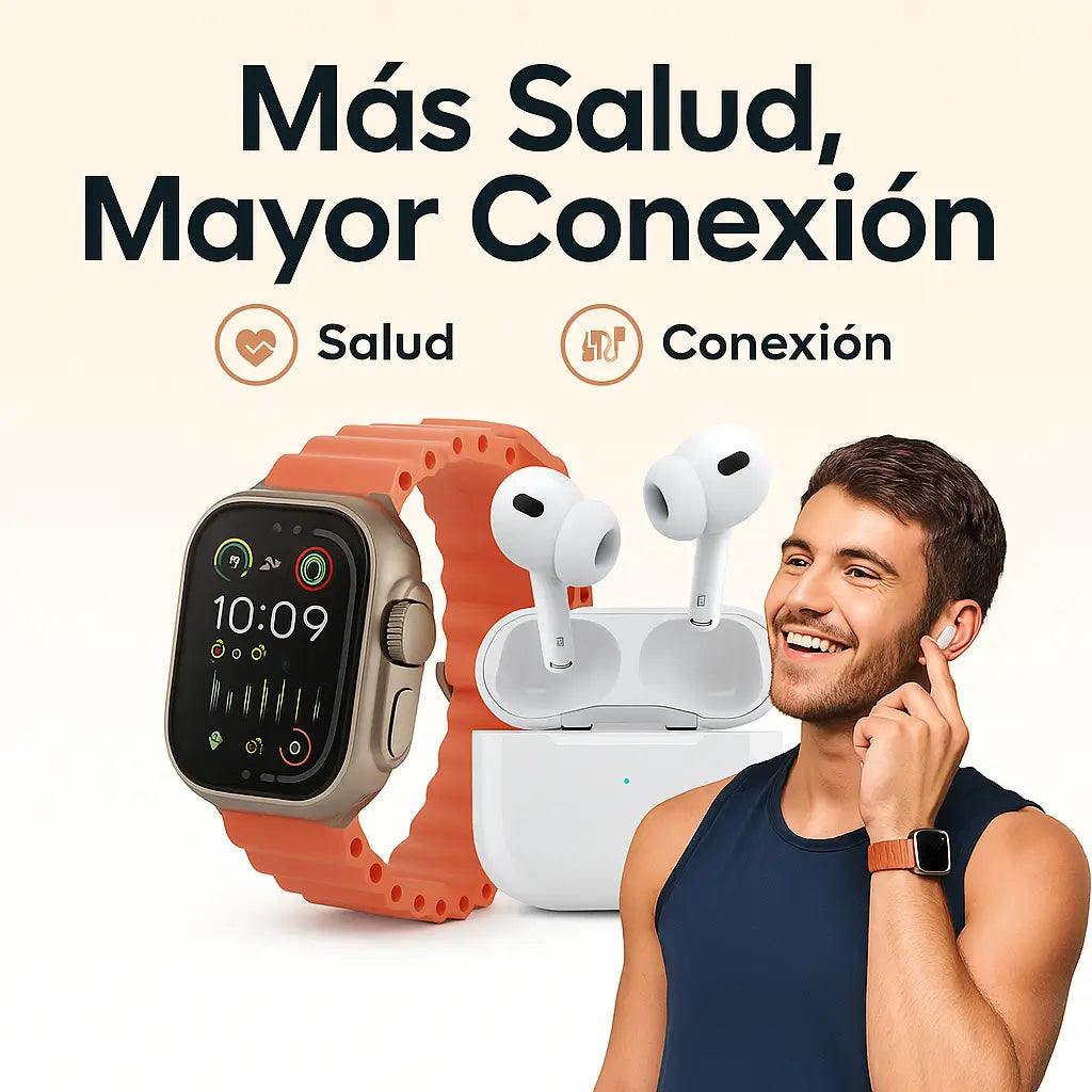 Super COMBO RELOJ + AUDIFONOS