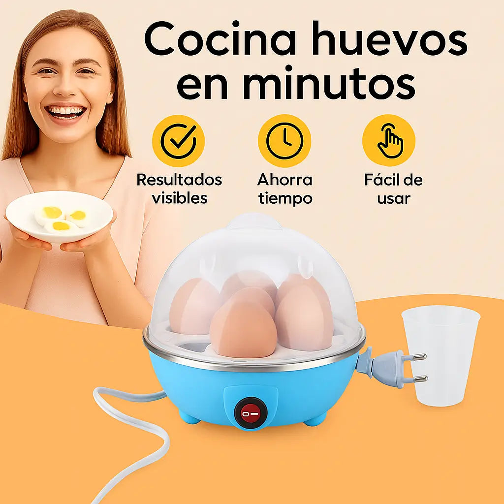 Hervidor De Huevos Electrico 7 Puestos