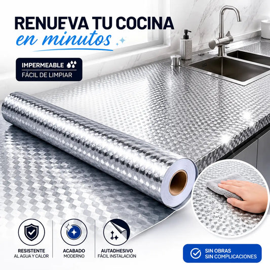 🧱 Papel Autoadhesivo Premium para Cocina