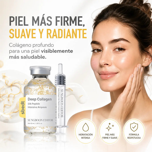 ✨ Ampolla de Hilos de Colágeno y Péptidos de Seda