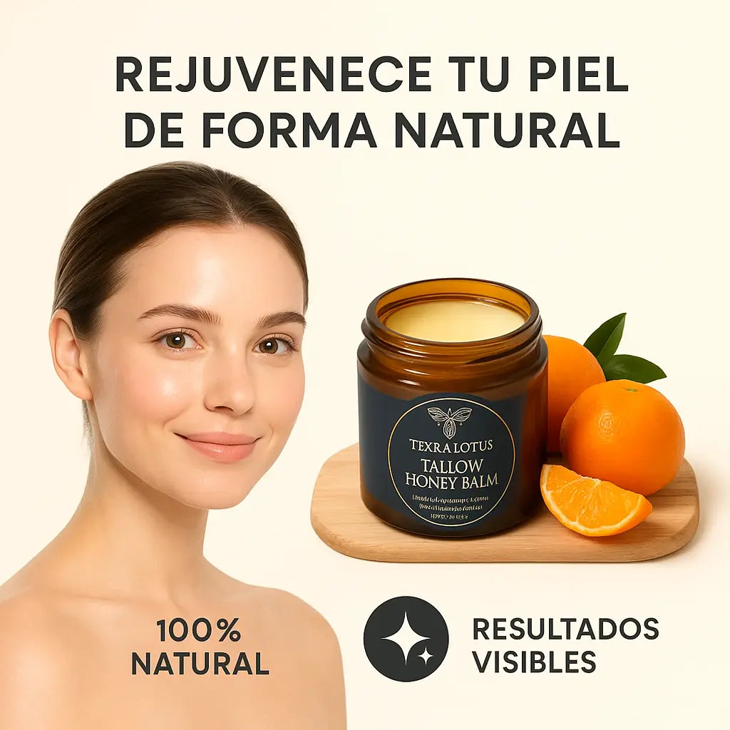 Bálsamo Natural de Sebo de Res Premium – Nutrición Profunda para tu Piel