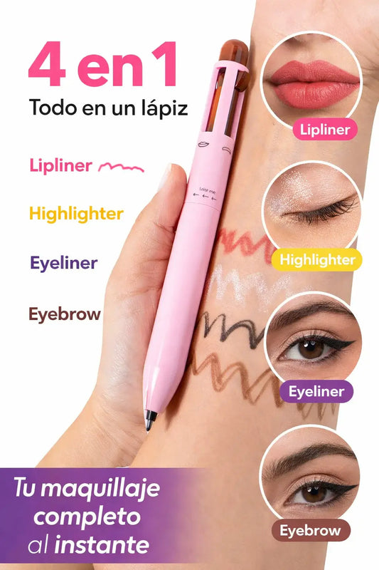 Lapiz De Maquillaje 4 En 1