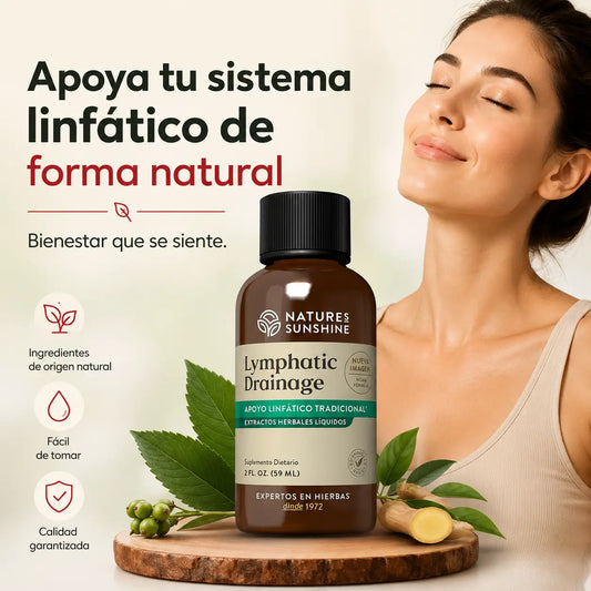 Lymphatic Drainage Drops — Drenaje y desintoxicación natural en gotas