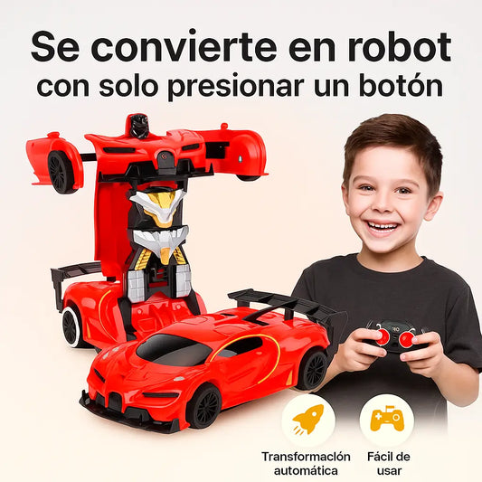 Carro Transformable-De Súper Auto a Robot en Segundos