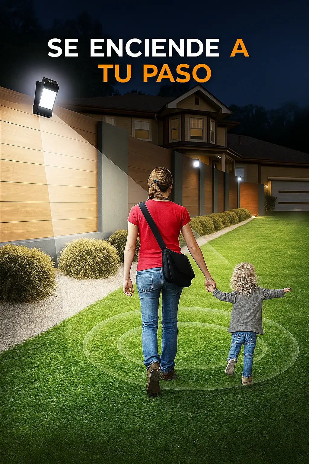 Lampara Solar Clip Portatil