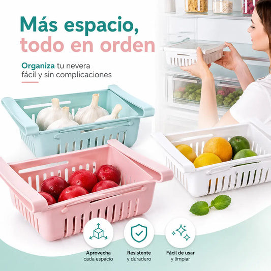 Organizador de Nevera Expandible — Tu nevera, por fin en orden