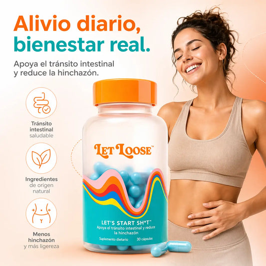 Let Loose - Enzimas Digestivas Koji 30 Cápsulas