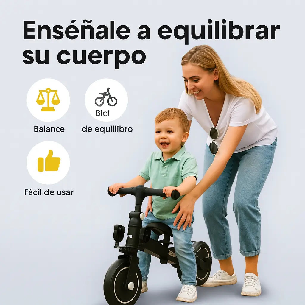 Triciclo 3 En 1 Deportivo