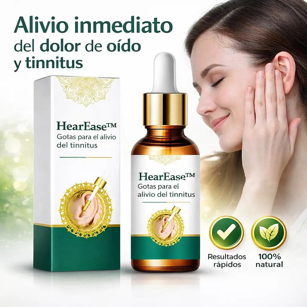 HearEase®-Alivio rápido y profundo: Desinflama y calma tus oídos
