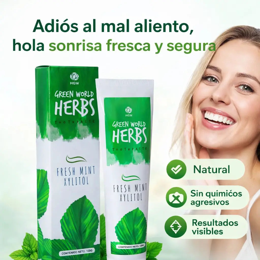 La Crema Dental Natural que Refresca tu Aliento, Protege tus Encías y Mejora tu Sonrisa