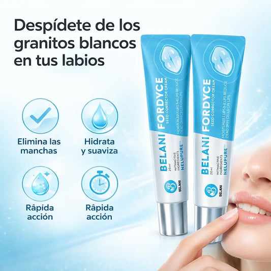 Dile adiós a la apariencia de los puntos blancos y la sequedad con la fórmula avanzada de Belani.