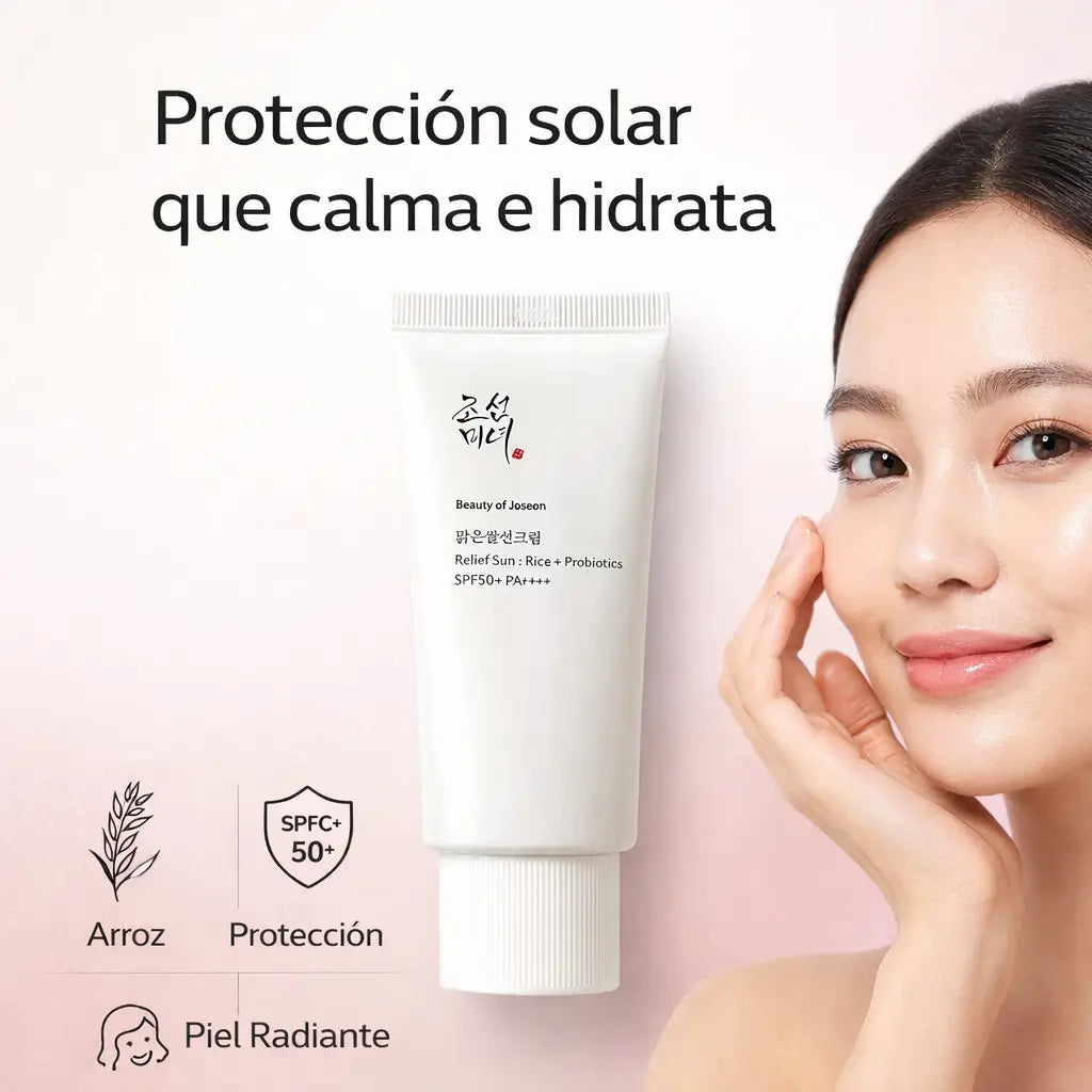Beauty of Joseon Rice + Probiotics: Despídete de la cara grasosa y luce un brillo natural.