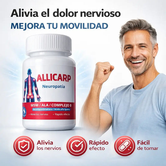Allicarp: Recupera la libertad de tus movimientos y olvida el hormigueo constante