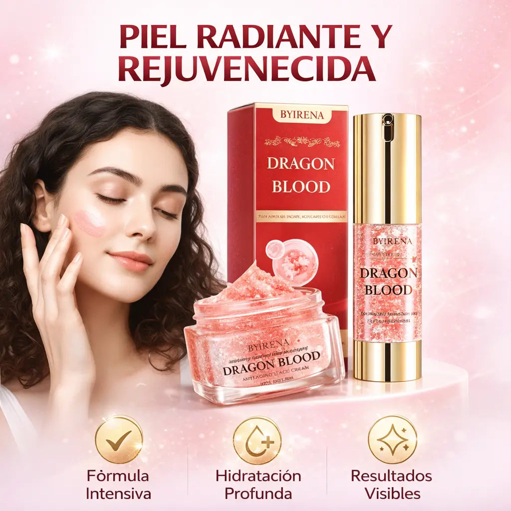 Set Sangre de Dragón: El secreto milenario para una piel regenerada, tensa y sin imperfecciones