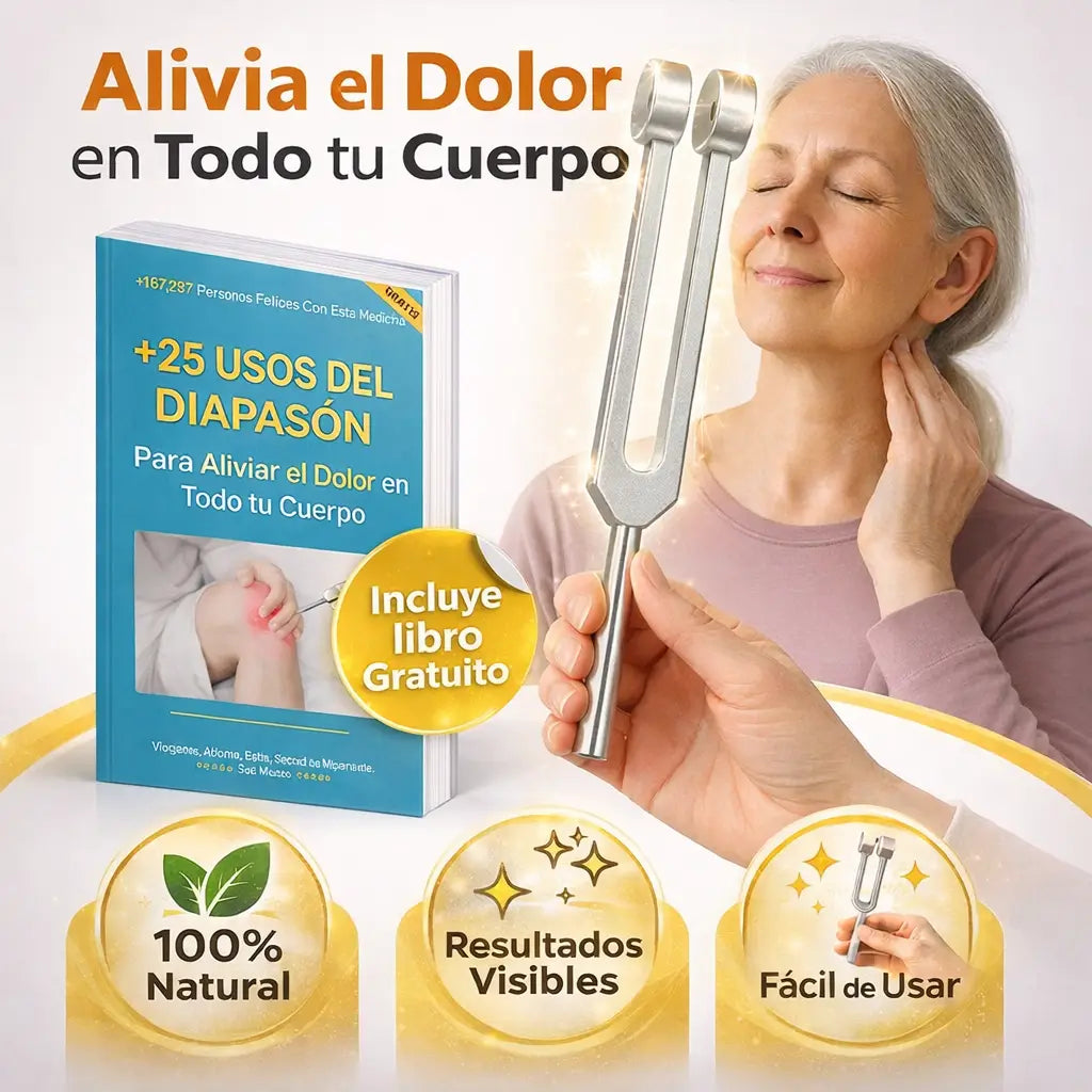 KIT Instrumento de curación+Libro Gratuito(25 usos del diapasón)