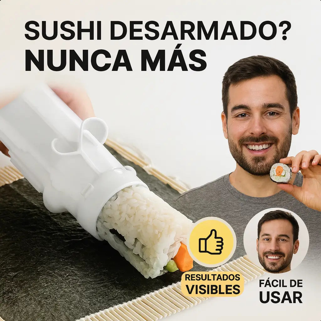 Haz Sushi PERFECTO en Casa en Segundos (sin ensuciar ni fallar) 🍣