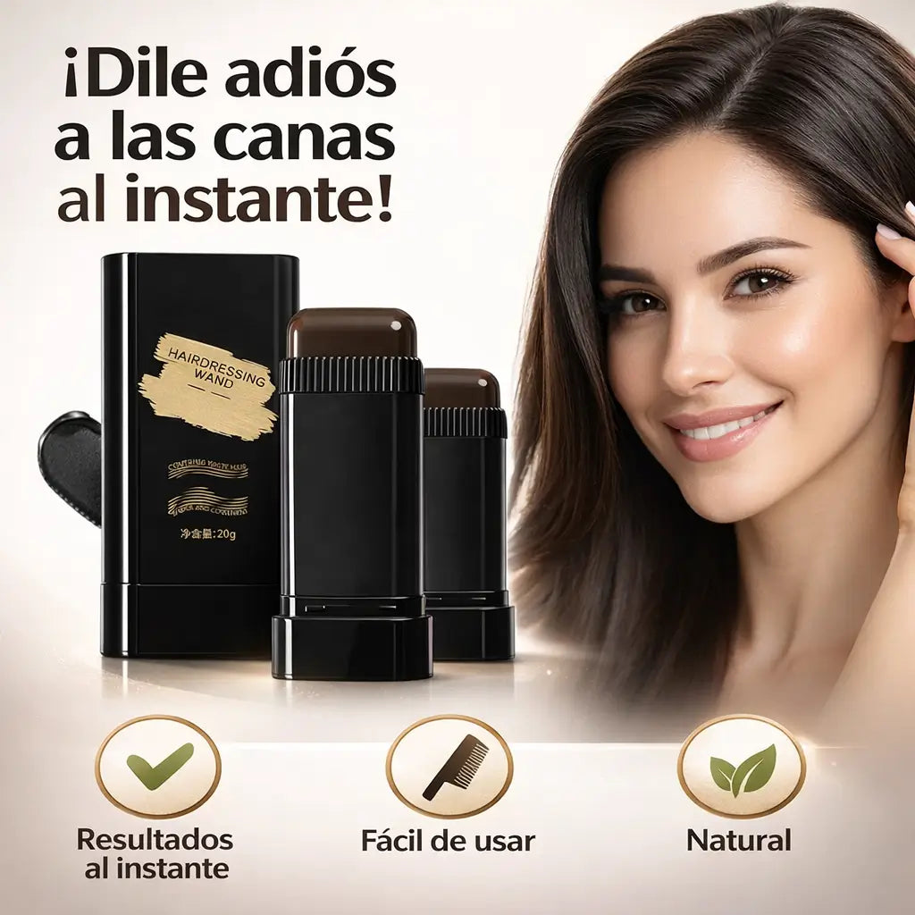 Luce Tinte para Cabello con Peine Tapa Canas - 10 años más joven sin pisar la peluquería