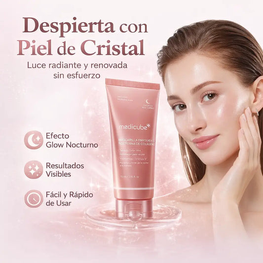 : COLLAGEN NIGHT WRAPPING: El tratamiento de colágeno que sella la juventud en tu piel (Incluye aplicador).
